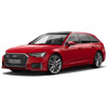 Багажники для Audi A6 (C8) Универсал 2018-нв (инт. рейлинги)