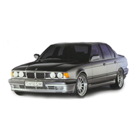 Багажники для BMW 7-serie E32/E38 1987-2001 (водостоки)
