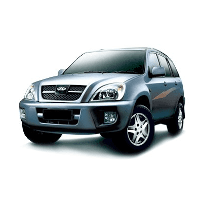 Багажники для Chery Tiggo T11 2005-2016 (гладкая крыша)