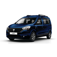 Багажники для Dacia Dokker 4/5 дв. Van 2012-нв (рейлинги)