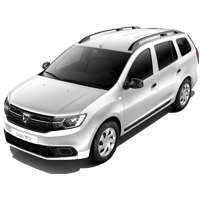 Багажники для Dacia Logan 5 дв. Универсал 2013 - 2016(рейлинги)