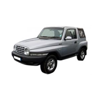 Багажники для Daewoo Korando 5 дв. mk I 1983-1996 (водостоки)