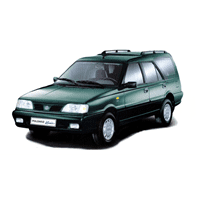 Багажники для Daewoo Polonez 5дв. Универсал 1999-2002 (рейлинги)