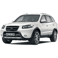 Багажники для Hyundai Santa Fe 2006-2009 II (интегрир. рейлинги)