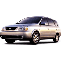 Багажники для Kia Carens II 5дв. Минивэн 2002-2006