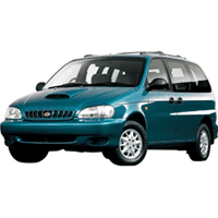 Багажники для Kia Carnival 4/5дв. Минивэн 1998-2006 ВКЛ Grand Carnival (рейлинги)