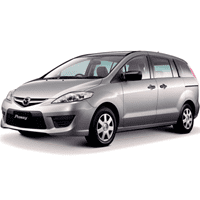 Багажники для Mazda Premacy 5дв. Минивэн 2004-2010 (штатные места)