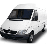 Багажники для Mercedes-Benz Sprinter 4дв. Bus 2006-нв (Т-профиль)