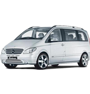 Багажники для Mercedes-Benz Viano 5дв. Минивэн 2004-нв (рейлинги)