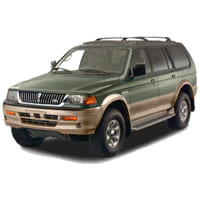 Багажники для Mitsubishi Challenger 5 дв. 1999-нв (рейлинги)