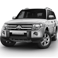 Багажники для Mitsubishi Pajero 3/5 дв. 2007-нв (рейлинги)