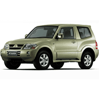 Багажники для Mitsubishi Pajero 3 дв. 1999-2005