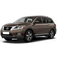 Багажники для Nissan Pathfinder IV, с 2014г- (на рейлинги)