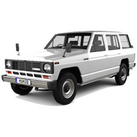 Багажники для Nissan Patrol 5дв. GR/160 SUV 1981-1997 (водостоки)