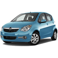 Багажники для Opel Agila 5дв. Минивэн 2000-нв 