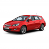 Багажники для Opel Astra J Универсал 2011-2018 (интегрир. рейлинги)