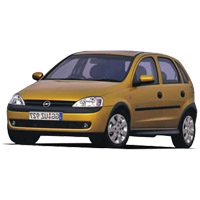 Багажники для Opel Corsa B/C 3/5дв. Хетчбэк 1993-2006 (штатные места)