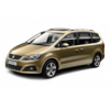 Багажники для Seat Alhambra 5 дв. Минивэн 2010-нв (рейлинги)