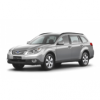 Багажники для Subaru Outback Универсал 2010-2013 (интегрир. рейлинги)