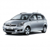 Багажники для Toyota Corolla Verso 5дв. Минивэн 2002-нв (рейлинги)