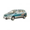 Багажники для Toyota Ipsum 5дв. Минивэн 1996-2003 (рейлинги)