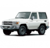 Багажники для Toyota Land Cruiser 70/80 1984-1997 (водостоки)