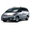 Багажники для Toyota Previa 5дв. Минивэн 1990-2002, 2003-нв (рейлинги)