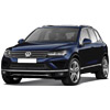 Багажники для Volkswagen Touareg 2019-нв (интегр. рейлинги)