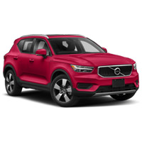 Багажники для Volvo XC40 5дв. 2017-нв (интегр. рейлинги)